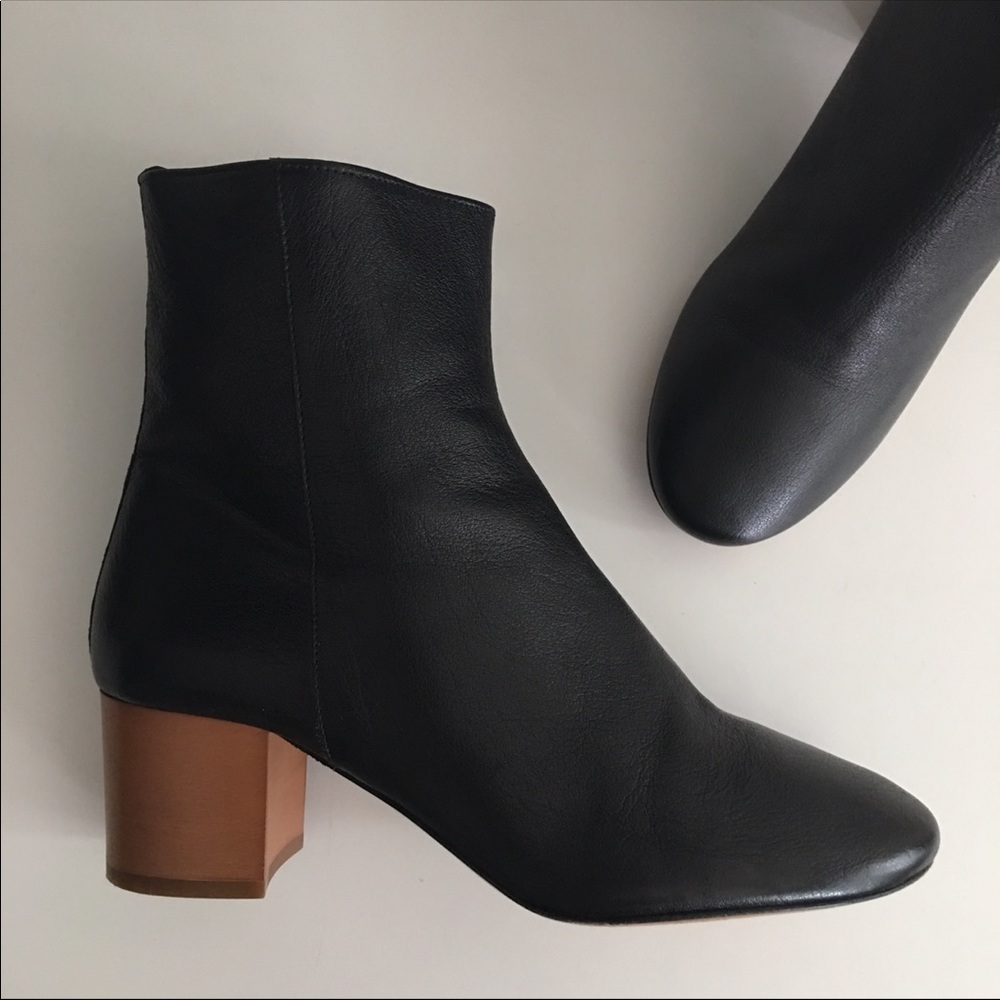 xx SOLD xx ISABEL MARANT ÉTOILE Blk Leather Boots